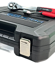 Набір професійного інструменту 2в1 (Набір 111 од. + Набір ключів 17 од.) Profline 68111-106, фото 5