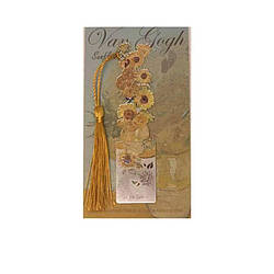 Закладка металева Ван Гог соняшники