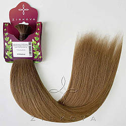 Натуральне Слов'янське Волосся в Зрізі 50 см 100 грам, Омбре №8A-5B