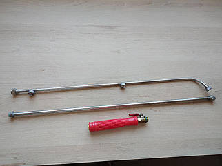 Трубка розпилювальна (3 форсунки) + ручка з краном до бензообприскувача