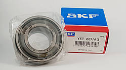 Підшипник YET-207-AG SKF розміри: 35*72*38,9 самоустановлюваний типу SA