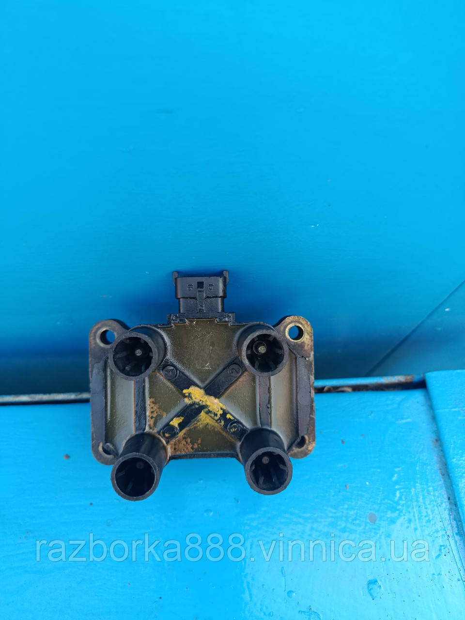 Модуль запалювання ВАЗ 2108 2109 21099 2110 2111 2112 2113 2114 2115 катушка інжекторна нового зразка б у, фото 1