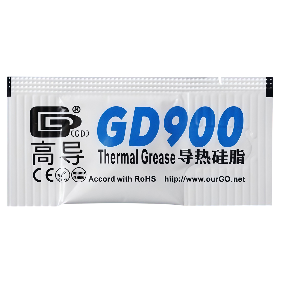 Термопаста GD900 стік 0.5г, Thermal Grease, 4.8 4.8W/мк, фото 1