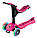 Самокат Globber Go UP Sporty 360 фуксія від 1-го року до 50кг колеса з підсвіткою (456-610), фото 5