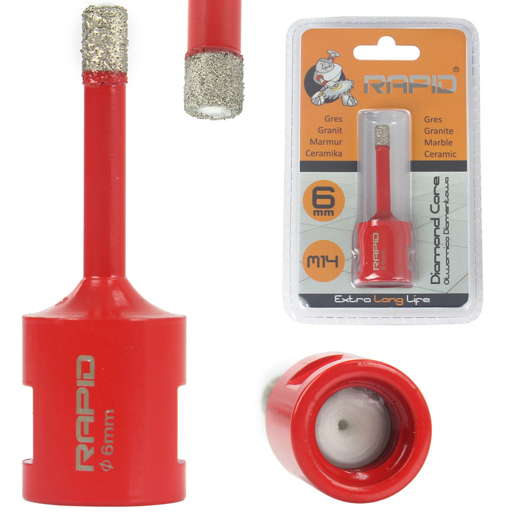 Алмазна коронка для цегли Rapid M22750 алмазна пила для каменю riven, фото 1