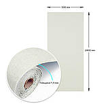 Шпалери самоклеючі 2800х500х1,5мм Перлинний сірий (D) SW-00002972, фото 3