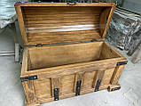 Скриня підлогова під старовину велика, фото 5