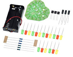 DIY набір модуль світлодіодний LED світильник серце грані