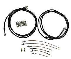 Набір м'яких переходів N-TYPE - QMA (2м) + пігтейли + адаптери N-TYPE - N-TYPE, SMA-QMA