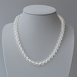 Кварц гранований Ø10 намисто, 0569ОК