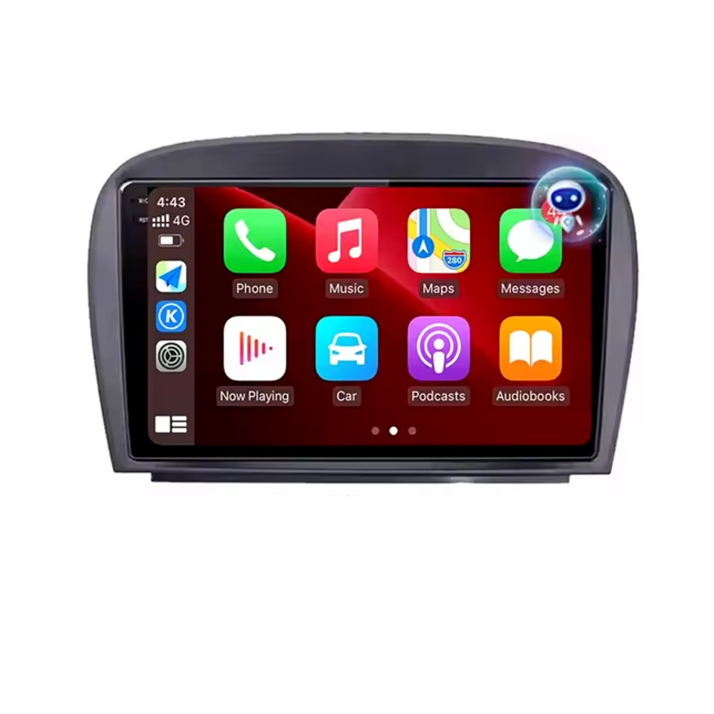 Штатна магнітола андроїд BENZ SL-CLASS R230 Автомагнітола 2 дин 2/32, штатний головний пристрій мерседес, фото 1