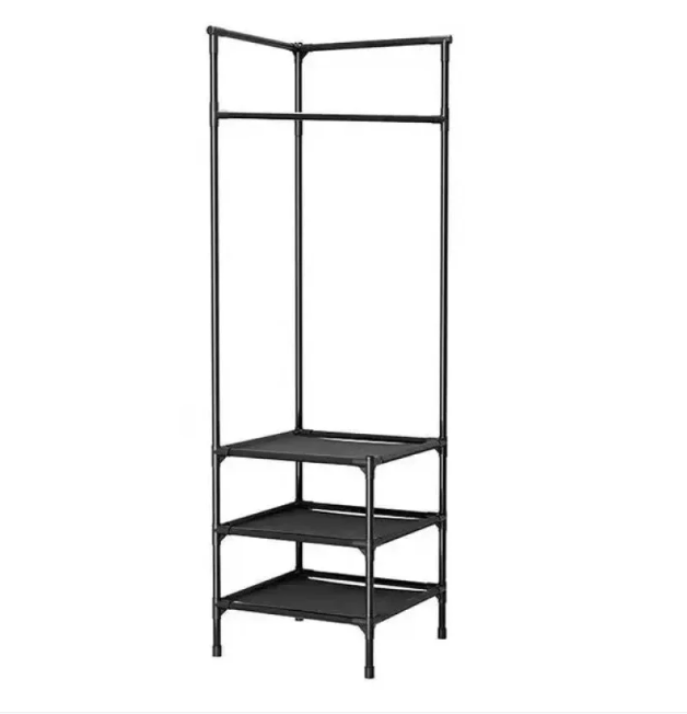 Кутова вішалка-стелаж Corner rack 185х40х40см, фото 1
