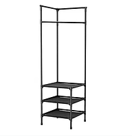 Кутова вішалка-стелаж Corner rack 185х40х40см