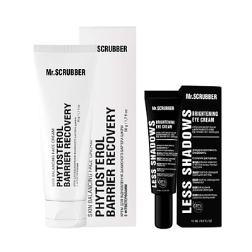 Крем для відновлення захисного бар'єра шкіри + крем для висвітлення шкіри навколо Mr.SCRUBBER (1468)