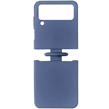 Чохол Foldables Silicone Cover Lakshmi для Samsung Galaxy Z Flip4 Midnight blue
