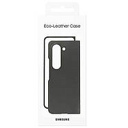 Шкіряний чохол Leather Case для Samsung Galaxy Z Fold7 Black, фото 7