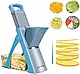 Багатофункціональна Овочерізка Слайсер Lux Vegetable Slicer 223-6, фото 4