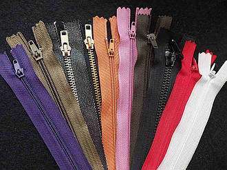 Набір замочків (блискавок) 17 см, 10 штук