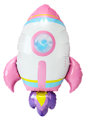 Фігура КИТАЙ-КТ714 Ракета - рожева (УП)