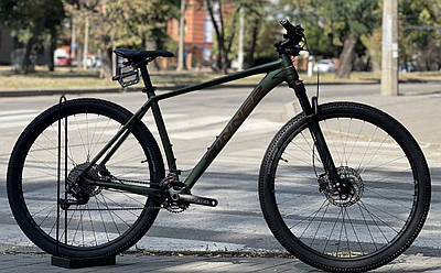 Велосипед гірський спортивний 29" WINNER SOLID-WRX зелений на зріст 175-185 см