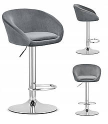 Стілець барний хокер Homart Varo сірий (9897)