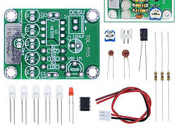 Набір DIY для складання сенсорна світлодіодна LED лампа із затримкою, 5В, регульована від 3 до 130 секунд