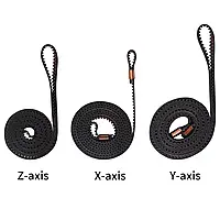 OT-51022-10 комплект високоякісних ремінів (3шт) вісей X, Y, Z для принтерів Kobra 3 Combo