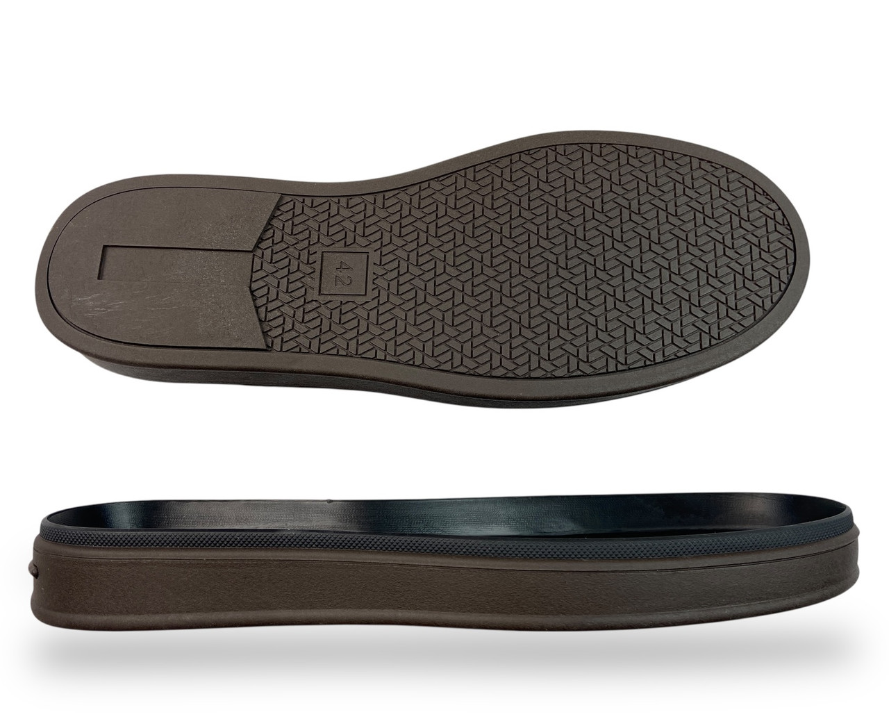 Підошва чоловіча Storm темно коричнева з чорним 40-45, фото 1