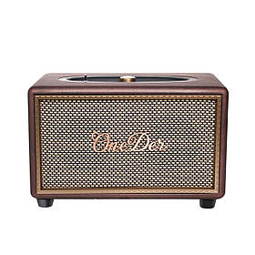 Портативна міні-колонка OneDer D6 коричнева D6BR