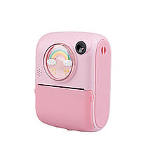 Фотоапарат дитячий акумуляторний Yimi X17 Print Camera Mini Full HD Рожевий, фото 2