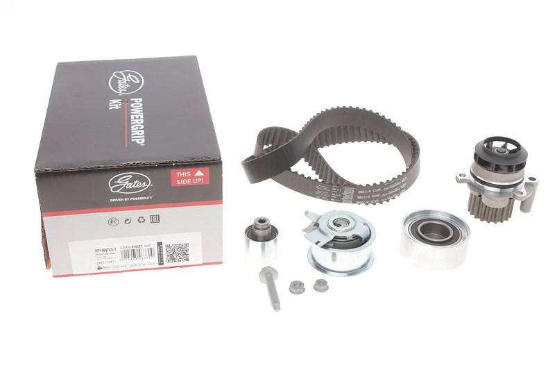 Помпа + комплект ременя ГРМ CHRYSLER SEBRING, DODGE JOURNEY, GATES (KP15607XS1), фото 1