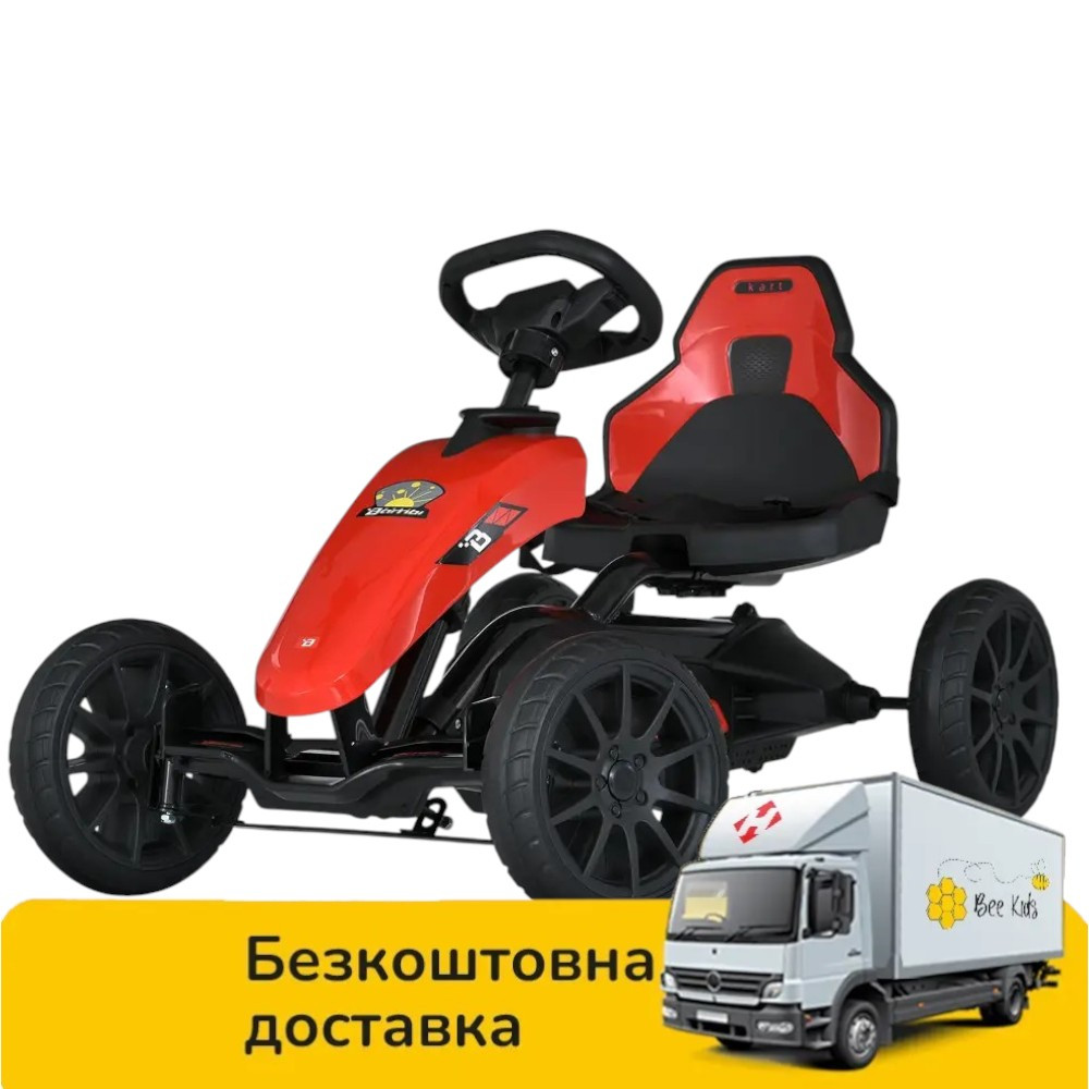 Дитячий карт Bambi (педальний, металева рама, EVA колеса) M 5779E-3, фото 1