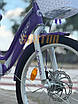 Дитячий велосипед 20" Corso Nice NC-20105 фіолетовий на зріст 110-125 см, фото 6