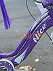 Дитячий велосипед 20" Corso Nice NC-20105 фіолетовий на зріст 110-125 см, фото 4