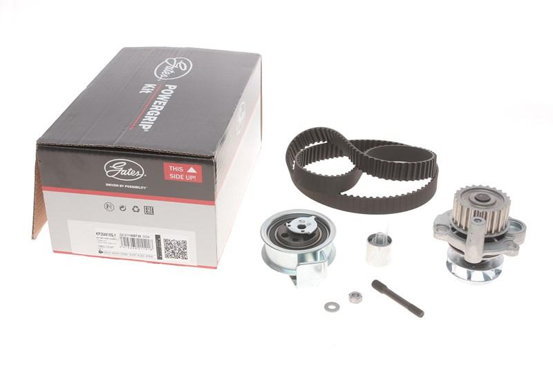 Водяний насос + комплект ГРМ SEAT EXEO, SKODA SUPERB, VW PASSAT, GATES (KP35491XS1), фото 1
