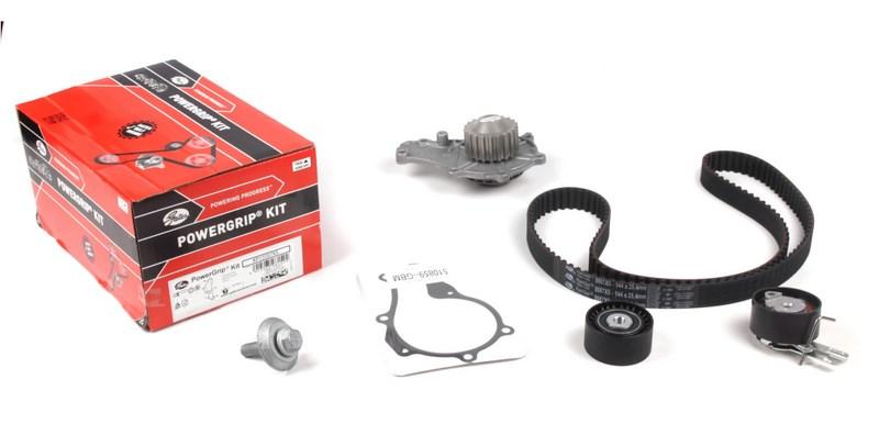 Помпа + комплект ременя ГРМ TOYOTA AYGO, MAZDA 2, GATES (KP15587XS), фото 1