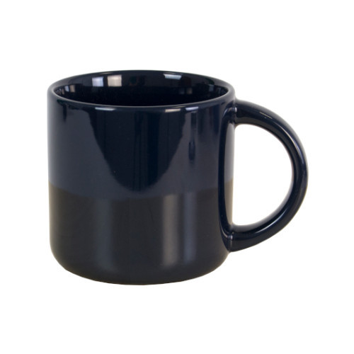 Чашка керамічна VIOLA 390 мл темно-синя, фото 1