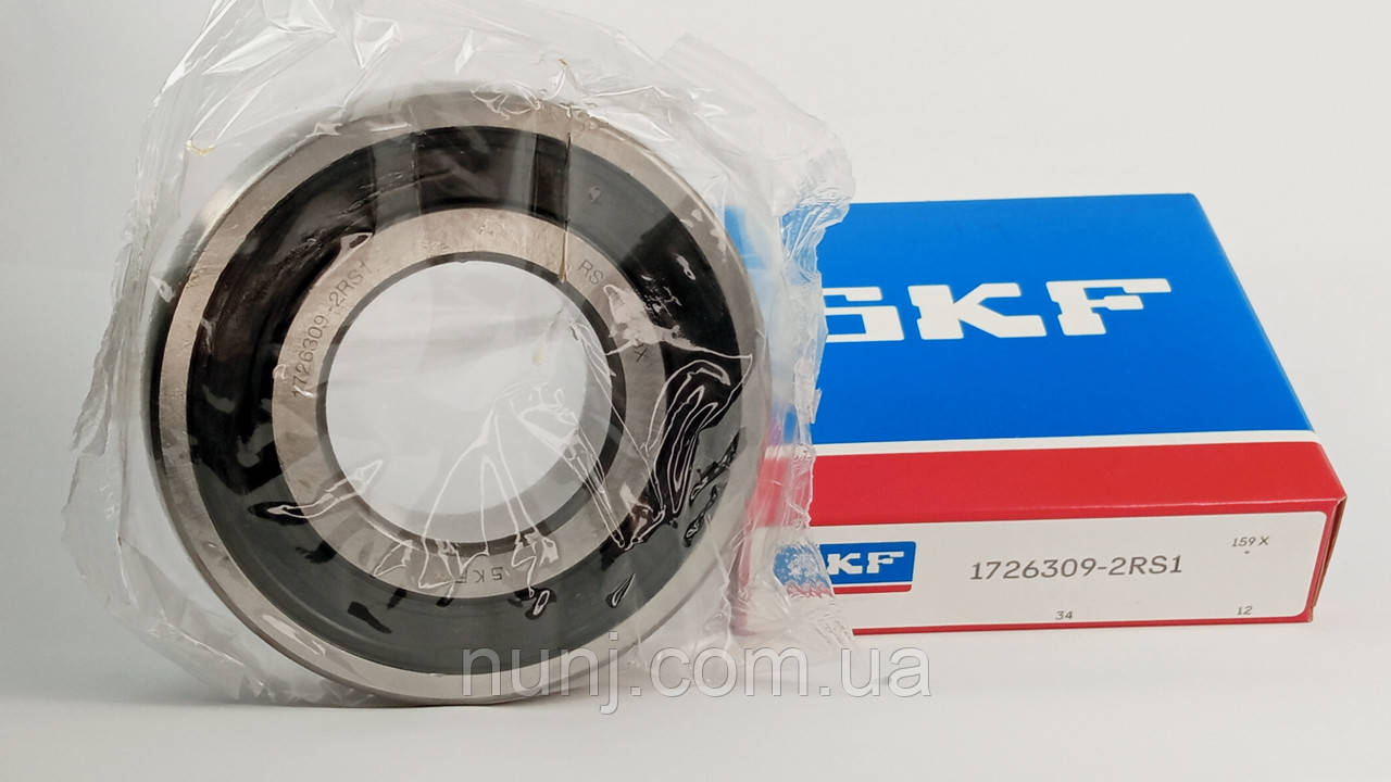 Підшипник 1726309-2RS1 SKF (580309) розміри: 45*100*25 кульковий радіальний закритий, фото 1