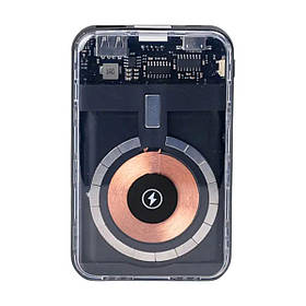 Повербанк з бездротовою зарядкою 10000mah 3 шнури в комплекті X104