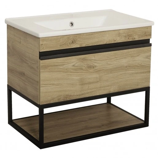 Тумба Лофт Айрон консольна севілья 65 см з умивальником Arte, фото 1