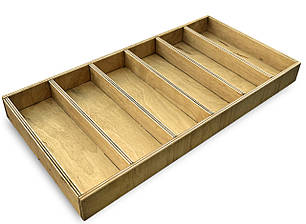 Підставка під макаруни на 6 рядків по 18 см, підставка з дерева для презентації макарон у вітринах (19х38х3 см), фото 2