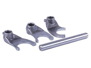 Вал КПП ТАТА на бензиновий двигун СG150/200 + вилки, к-т: 3 шт.