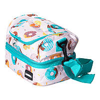 Ланч бег 25×15×15 (см) сумка для їжі в школу термосумка 7 (л) дитяча для ланчу, пікніка Рожевий HP-14-11, фото 4