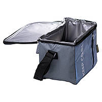 Термосумка холодильник 8 (л) для їжі, напоїв, пива холодильна сумка для риболовлі та пікніка Блакитний HP-14-16, фото 4