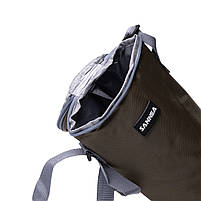 Термосумка для пляшки 1.5 (л) сумка холодильник для напоїв термосумка для пива Зелений HP-14-18, фото 3