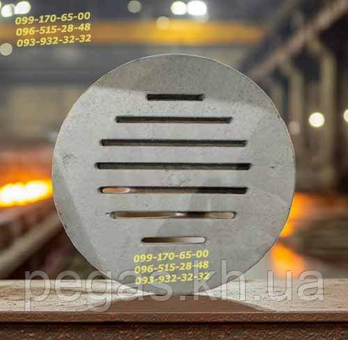 Колосник чавунний посилений рушта 40 см для буржуйка, піч, котли, барбекю, мангал, фото 1