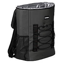 Терморюкзак 22 (л) рюкзак холодильник, терморюкзак для їжі термосумка рюкзак Сірий HP-14-22, фото 2