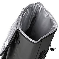 Терморюкзак 22 (л) рюкзак холодильник, терморюкзак для їжі термосумка рюкзак Сірий HP-14-22, фото 3