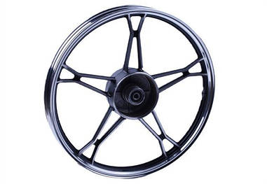 Диск задній литий 17*1,4 ТАТА (барабан. гальмо) 3kg на сепед Дельта/Альфа