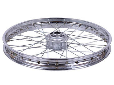 Диск передній ТАТА R21*1.60J на мотоцикл XY200GY-9А, хром